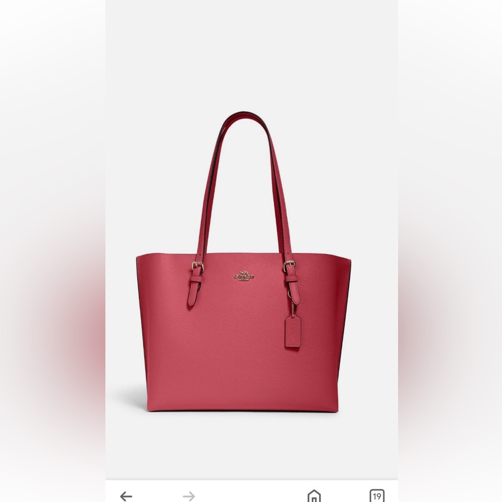 Coach Mollie tote bag accepted offers